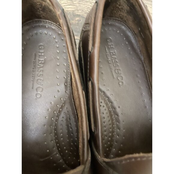 Bass G.H. Bass Heritage 9D Brown Leather Tasseled Loafer preppy‎ old money main image 8